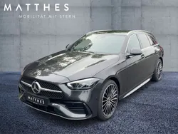 Grau Gebraucht 2024 Mercedes C220 AMG Limousine | 47.656 € (Etwas zu teuer)