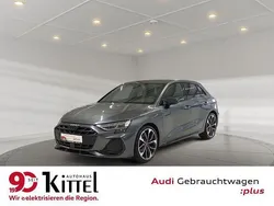 Grau Gebraucht 2024 Audi A3 Sportback S-Line Limousine | 44.700 €