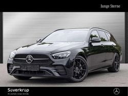Schwarz Gebraucht 2023 Mercedes E220 AMG Limousine | 42.270 € (Superpreis)