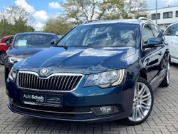 Blau Gebraucht 2014 Skoda Superb Sport Kombi | 14.950 € (Etwas zu teuer)