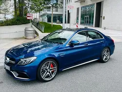 Blau Gebraucht 2015 Mercedes C63S AMG AMG Limousine | 45.000 € (Etwas zu teuer)