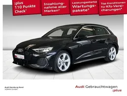 Mythosschwarz metallic Gebraucht 2024 Audi A3 S-Line Limousine | 35.440 € (Fairer Preis)