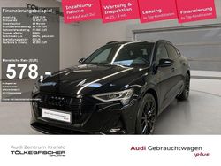 Mythosschwarz metallic Gebraucht 2022 Audi e-tron Sportback S-Line SUV | 42.998 € (Teuer)