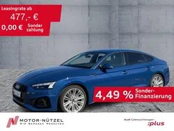 Blau Gebraucht 2024 Audi A5 Sportback S-Line Limousine | 46.960 € (Teuer)