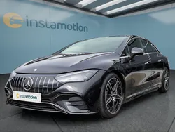 Schwarz Gebraucht 2023 Mercedes EQE AMG 43 AMG Limousine | 60.249 € (Superpreis)