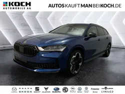 Atlantikblau Neu 2025 Skoda Superb SportLine Kombi | 53.490 € (Fairer Preis)