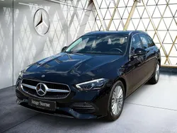 Unilack schwarz Gebraucht 2024 Mercedes C220 Avantgarde Kombi | 38.689 € (Guter Preis)