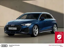 Blau Gebraucht 2025 Audi A3 Sportback S-Line Limousine | 35.180 € (Fairer Preis)