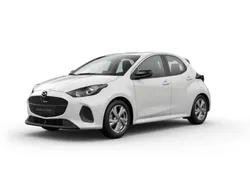Lunar white Neu 2025 Mazda 2 Exclusive-Line Kleinwagen | 23.395 € (Guter Preis)