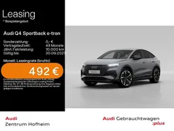 Grau Gebraucht 2024 Audi Q4 Sportback e-tron S-Line SUV | 54.990 € (Teuer)