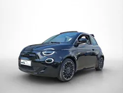 Onyx schwarz Gebraucht 2023 Fiat 500e Cabrio | 29.490 € (Teuer)