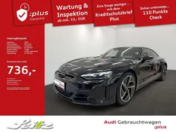 Mythosschwarz metallic Gebraucht 2023 Audi e-tron GT quattro Comfort Limousine | 60.490 € (Superpreis)