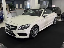 Weiß Gebraucht 2017 Mercedes C300 AMG line Cabrio | 33.900 € (Etwas zu teuer)