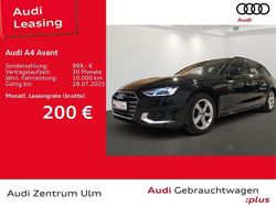 Mythosschwarz metallic Gebraucht 2024 Audi A4 Advanced Plus Kombi | 37.480 € (Teuer)