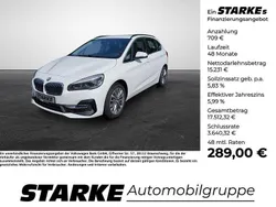 Weiß Gebraucht 2019 BMW 216 Active Tourer Luxury Line Van / Kleinbus | 15.940 € (Superpreis)