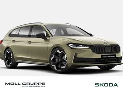 Beige Neu 2025 Skoda Superb SportLine Kombi | 51.390 € (Fairer Preis)