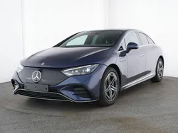 Lack sodalithblau Gebraucht 2024 Mercedes EQE300 AMG line Limousine | 52.480 €