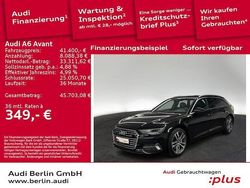 Mythosschwarz metallic Gebraucht 2022 Audi A6 Ambiente Kombi | 41.100 € (Teuer)