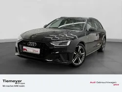 Schwarz Gebraucht 2024 Audi A4 S-Line Kombi | 39.840 € (Fairer Preis)