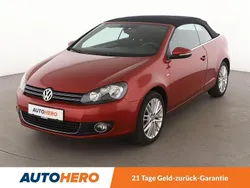 Rot Gebraucht 2014 VW Golf Cabriolet Cup Cabrio | 13.350 € (Fairer Preis)
