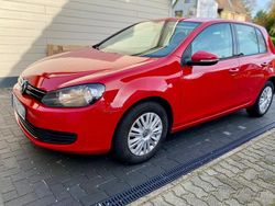 Rot Gebraucht 2009 VW Golf VI Kleinwagen | 3.999 € (Fairer Preis)