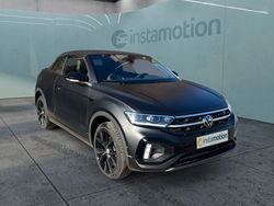 Schwarz Gebraucht 2024 VW T-Roc Cabriolet R-line Cabrio | 40.140 € (Teuer)