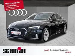 Brillantschwarz Gebraucht 2022 Audi A5 Sportback Advanced Limousine | 32.840 € (Etwas zu teuer)