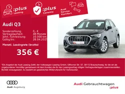 Mythosschwarz metallic Gebraucht 2024 Audi Q3 S-Line SUV | 40.810 € (Guter Preis)