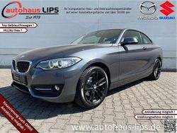 Grau Gebraucht 2016 BMW 218 Sport Line Coupé | 17.890 € (Fairer Preis)