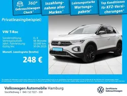 0q pure white Gebraucht 2023 VW T-Roc Life SUV | 29.440 € (Fairer Preis)