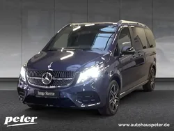 Blau sodalithblau Gebraucht 2024 Mercedes V250 AMG Van / Kleinbus | 64.200 € (Fairer Preis)