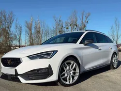 Weiß Gebraucht 2024 Cupra Leon VZ Kombi | 39.500 € (Etwas zu teuer)