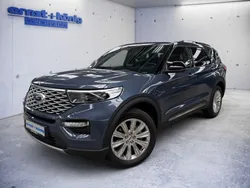 Blau Gebraucht 2021 Ford Explorer Hybrid Platinum SUV | 52.990 € (Teuer)
