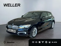 Schwarz Gebraucht 2017 BMW 118 Urban Line Kleinwagen | 17.980 € (Fairer Preis)