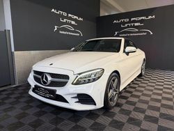 Polarweiss unilack Gebraucht 2019 Mercedes C200 AMG line Cabrio | 27.999 € (Fairer Preis)