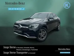 Schwarz Gebraucht 2022 Mercedes GLC300e AMG Coupé | 55.440 € (Teuer)