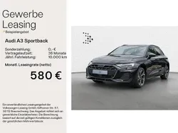 Schwarz Gebraucht 2025 Audi A3 Sportback e-tron S-Line Limousine | 50.980 € (Fairer Preis)
