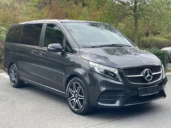 Grau Gebraucht 2020 Mercedes V300 AMG line Van / Kleinbus | 48.800 € (Superpreis)