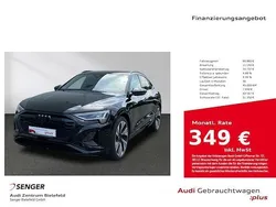 Mythosschwarz metallic Gebraucht 2024 Audi Q8 Sportback e-tron S-Line SUV | 66.880 € (Guter Preis)