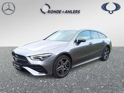 Grau Gebraucht 2023 Mercedes CLA250e Shooting Brake AMG line Kombi | 31.990 € (Superpreis)