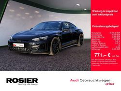 Schwarz / mythosschwarz Gebraucht 2024 Audi e-tron GT quattro Sport Limousine | 69.990 € (Fairer Preis)