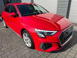 Rot Gebraucht 2024 Audi A3 Sportback S-Line Kombi | 31.750 € (Superpreis)