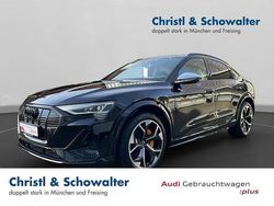 Mythosschwarz metallic Gebraucht 2023 Audi e-tron Ambiente SUV | 52.911 €