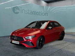 Rot Gebraucht 2024 Mercedes A220 AMG Limousine | 43.200 € (Teuer)
