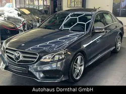 Grau Gebraucht 2016 Mercedes E350 AMG line Limousine | 28.900 € (Fairer Preis)