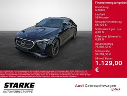 Schwarz Neu 2025 Mercedes E200 AMG Line Premium Limousine | 74.930 € (Teuer)
