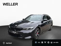 Black sapphire (schwarz) Gebraucht 2023 BMW 320 M Sport Kombi | 40.990 € (Etwas zu teuer)