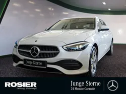 Weiss / polarweiß Gebraucht 2023 Mercedes C300 Avantgarde Kombi | 35.680 € (Superpreis)