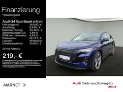 Navarrablau metallic Gebraucht 2022 Audi Q4 e-tron S-Line SUV | 37.890 € (Guter Preis)