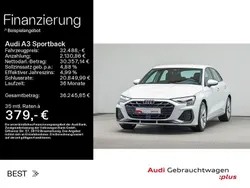 Weiß Gebraucht 2024 Audi A3 Sportback Business Limousine | 32.488 € (Guter Preis)